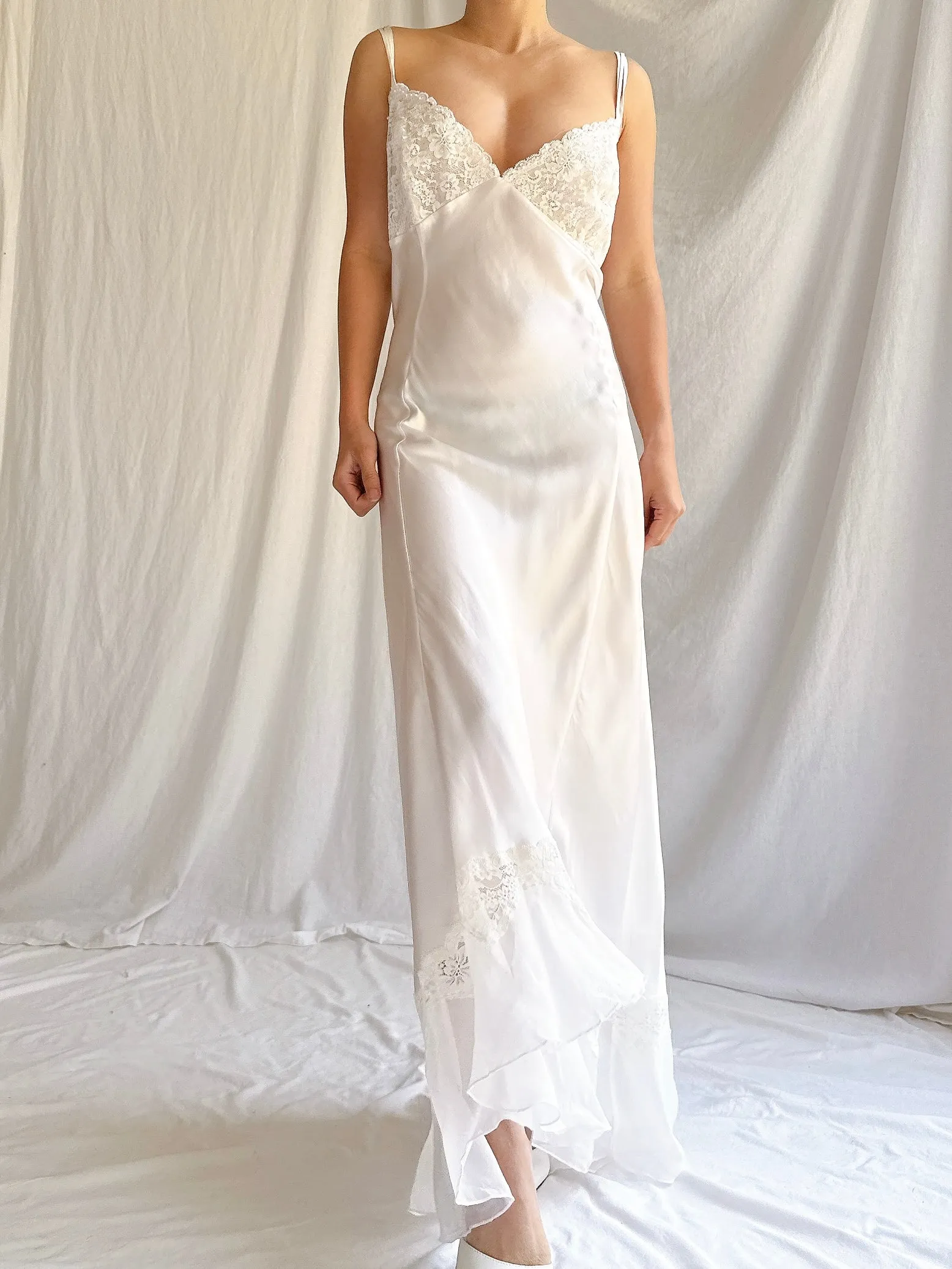 Vintage VS Silk Slip Dress - M
