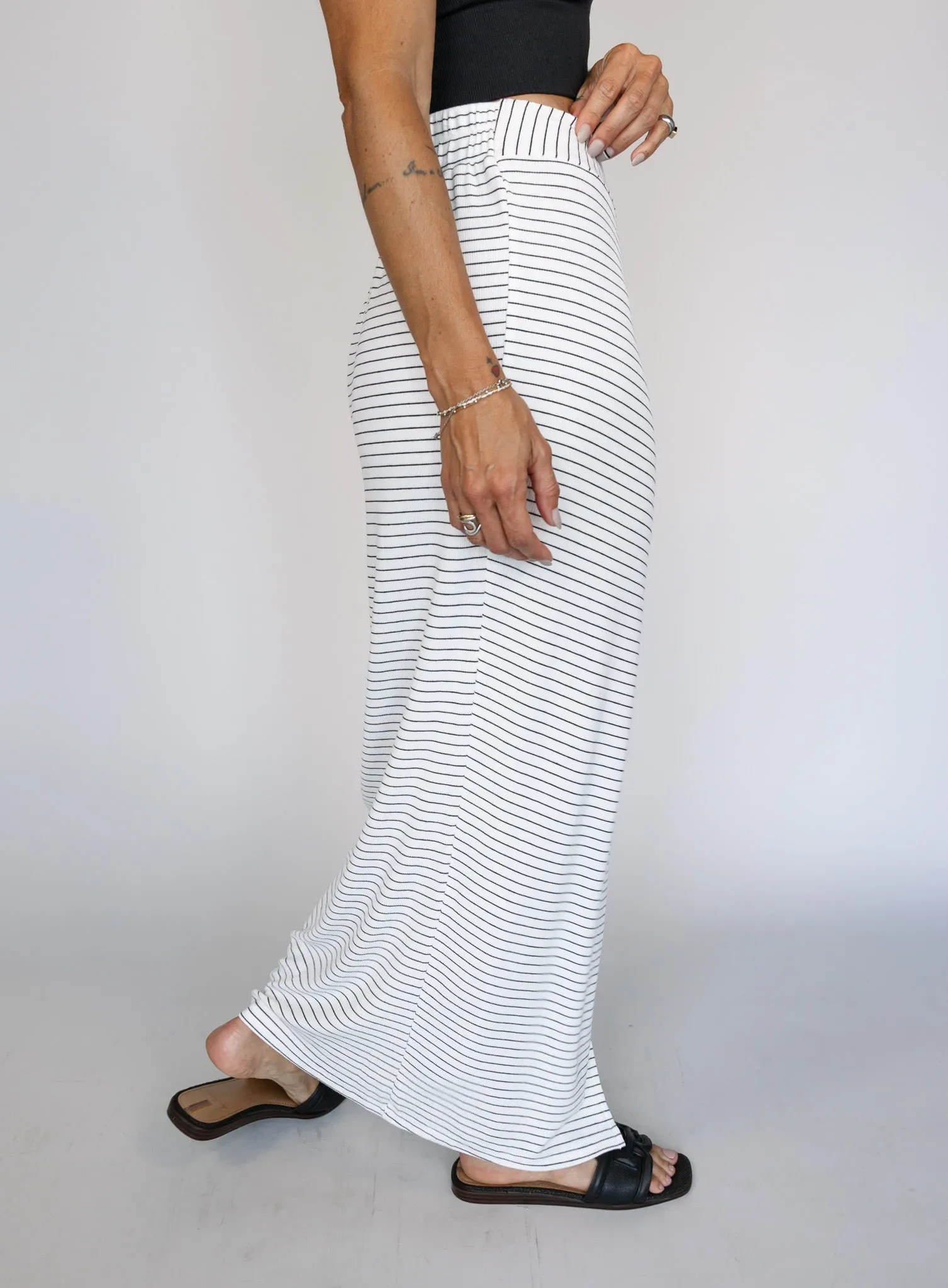 Wesley Knotted Midi Skirt